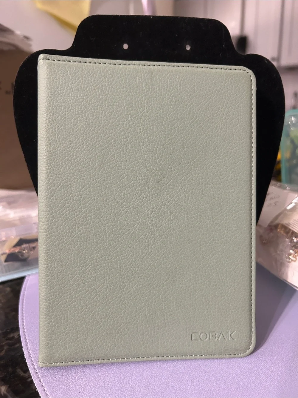 Mint Green Tablet Cover - Slim Folio Case
